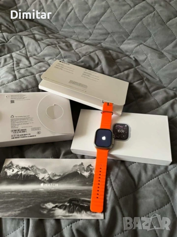 Apple Watch Ultra 3 – отличен, пълен комплект, ТОП цена