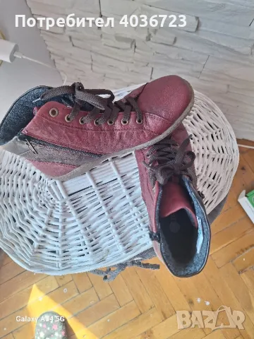 Дамски боти" Remonte"от естествена кожа номер 36, снимка 7 - Дамски боти - 49253260