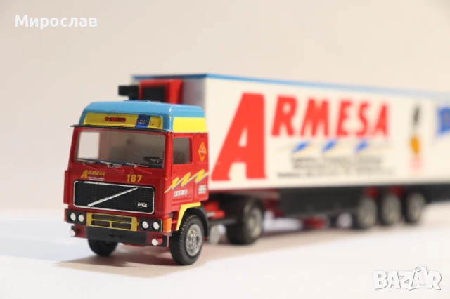 HERPA 1:87 H0 VOLVO ТИР КАМИОН ИГРАЧКА КОЛИЧКА МОДЕЛ, снимка 3 - Колекции - 50765453