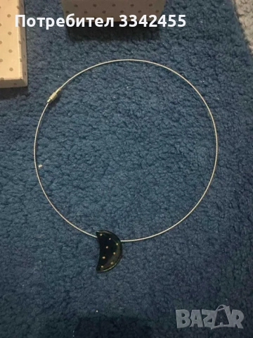 Комплект обеци и гердан, снимка 4 - Бижутерийни комплекти - 51584047