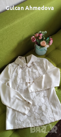 официална блуза, снимка 3 - Блузи с дълъг ръкав и пуловери - 44805796