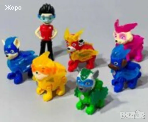 ГОЛЯМ КОМПЛЕКТ ВСИЧКИТЕ ГЕРОИ НА ПЕС ПАТРУЛ 048626, снимка 3 - Фигурки - 47613020