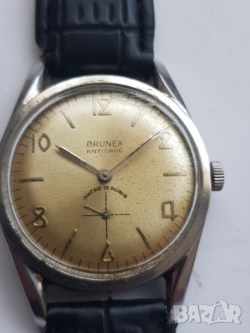 Мъжки механичен часовник Brunex 15 рубина, снимка 6 - Мъжки - 38497404