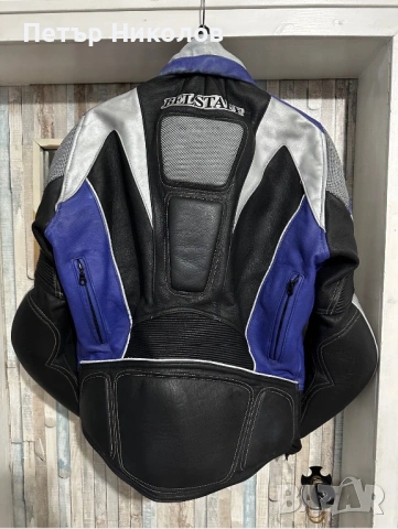 Мото кожено яке Belstaff (EU-50, M), снимка 4 - Аксесоари и консумативи - 54182211