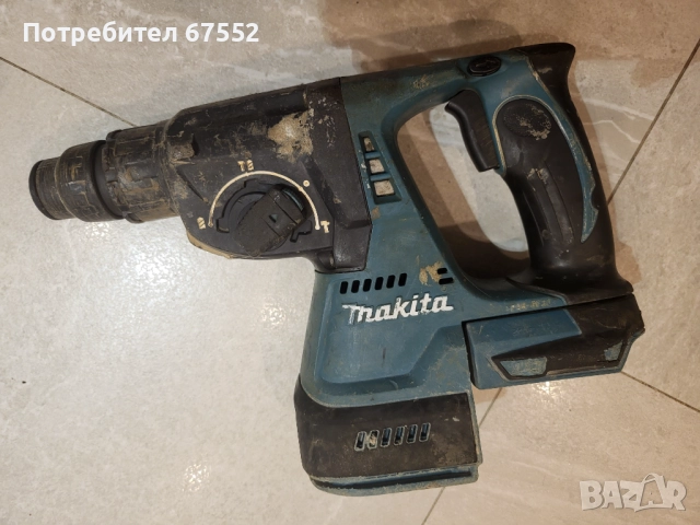 Безчетков перфоратор Makita DHR242. Цената е крайна!