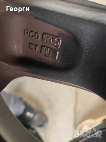 4бр.алуминиева джанта 16 цола за Opel 5x115, снимка 6 - Гуми и джанти - 54106246