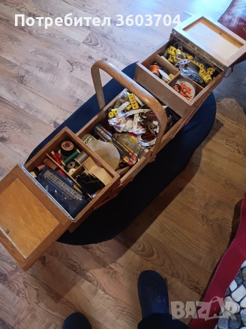 винтидж дървена кутия, снимка 8 - Антикварни и старинни предмети - 54309509