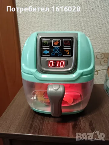 Мултифункционален уред за готвене Power Air Fryer., снимка 3 - Електрически играчки - 50144186