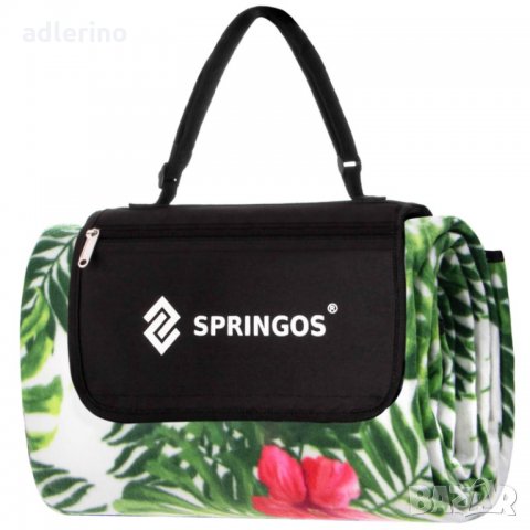 Одеяло за пикник, 300 х 200 см, мотив Хибискус, постелка за пикник, постелка за плаж, снимка 11 - Олекотени завивки и одеяла - 34394328