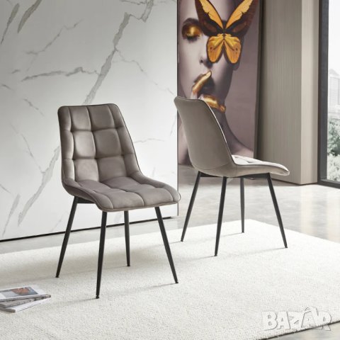Висококачествени трапезни столове UDC7098LGY , снимка 6 - Столове - 42394724