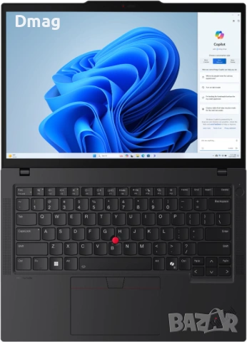 14" тъч ThinkPad T14 /Intel Core Ultra 5 135U 12-core /16GB DDR5/Win11, снимка 6 - Лаптопи за работа - 54345190