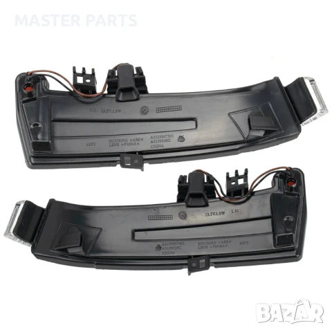 LED мигачи за огледало Mercedes A/B/C/E/CLA/GLA/GLK (Canbus) W176, W246, W204, W212, W221, W166 и др, снимка 2 - Части - 51314340