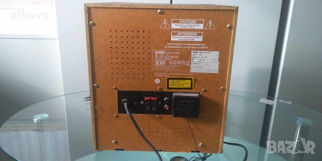 Аудио система SABA CS 2770 CD, снимка 6 - Аудиосистеми - 42901035