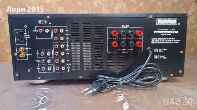Усилвател, Amplifier AKAI AM-67, снимка 3 - Ресийвъри, усилватели, смесителни пултове - 56520757