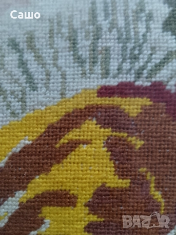 Гоблен момиче с книга , снимка 4 - Гоблени - 52689290