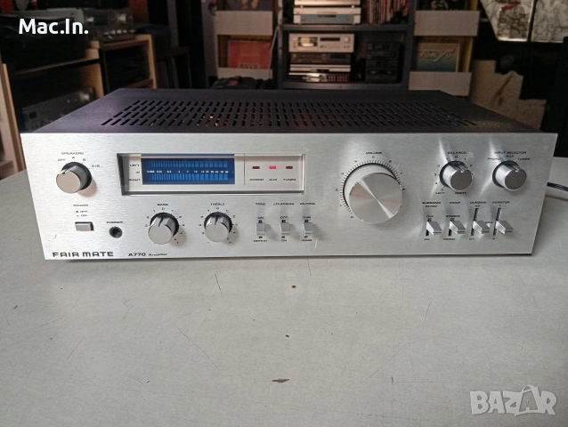 Усилвател Fair Mate A-770, снимка 2 - Ресийвъри, усилватели, смесителни пултове - 54089142