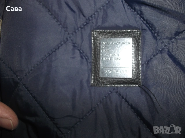 Зимно яке TOM TAILOR  мъжко,М-Л, снимка 4 - Якета - 53225630