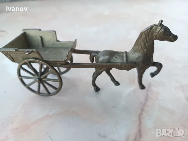 Бронзова колесница, снимка 2 - Колекции - 51724640