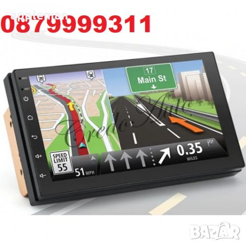 Навигация GPS Android 10 Мултимедия 7" 2GB Ram двоен дин кола автомобил cd, снимка 4 - Аксесоари и консумативи - 30812994