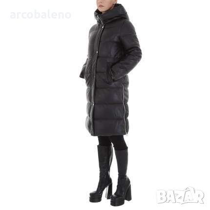 Дамско кожено зимно палто, 2цвята - 023, снимка 3 - Палта, манта - 42463640