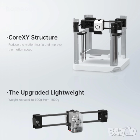 ПРОМОЦИЯ 3D принтер QIDI TECH X-SMART 3 – бърз, мощен и готов за печат, снимка 2 - Друга електроника - 52801358