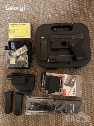 Боен пистолет Glock 43X Rail 9x19