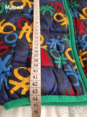 Елек Beneton 4-7 г - 25 лв, снимка 3 - Детски якета и елеци - 51039771