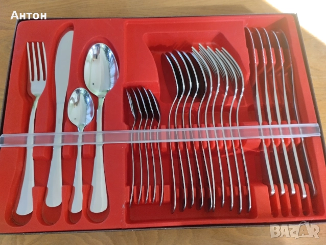 Прибори за хранене , снимка 4 - Прибори за хранене, готвене и сервиране - 51775879