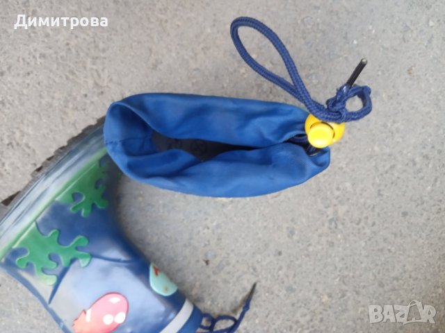 Ботуши за дъжд 24/25 номер , снимка 3 - Детски боти и ботуши - 42325111