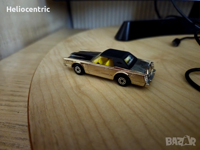 Lincoln Continental Matchbox Bulgaria , снимка 6 - Колекции - 52300756