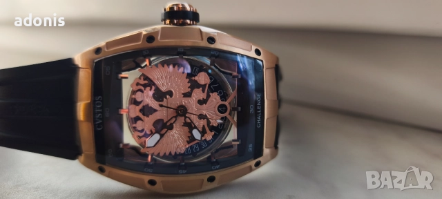 Cvstos challenge Eagle Proud to be Russion automatic mechanical watch. Автоматичен механичен 