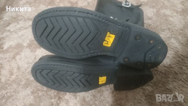 САТ-ботуши от естествена кожа 40 номер, снимка 4 - Мъжки ботуши - 39328594