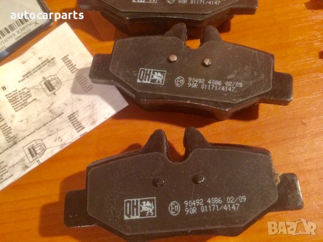 Спирачни накладки за Мерцедес Вито и Виано / MERCEDES-BENZ Vito и Viano W639, снимка 2 - Части - 43517078