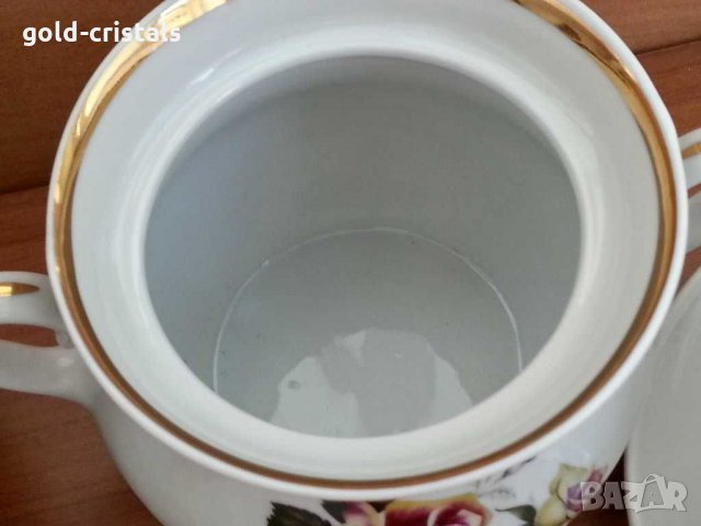 Руски порцеланов сервиз за чай , снимка 15 - Антикварни и старинни предмети - 30295651
