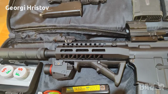 Продавам airsoft карабина, снимка 4 - Въздушно оръжие - 56376237