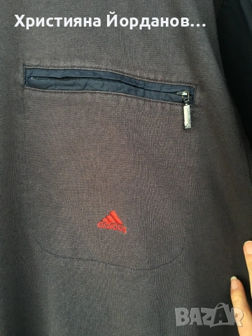 Adidas интересен модел суичър , Л, снимка 7 - Спортни дрехи, екипи - 53156305