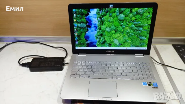 Лаптоп Asus N551JX – i7 / 16GB RAM / Чисто ново SSD / Подсветка / Отлично състояние!