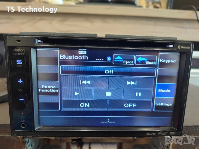 Висок клас Мултимедия Clarion VX402E Bluetooth / USB / AuX / CD / MP3, снимка 7 - Аксесоари и консумативи - 53045430
