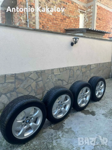 Оригинални Джанти за БМВ x3  със зимни гуми, снимка 3 - Гуми и джанти - 52790282