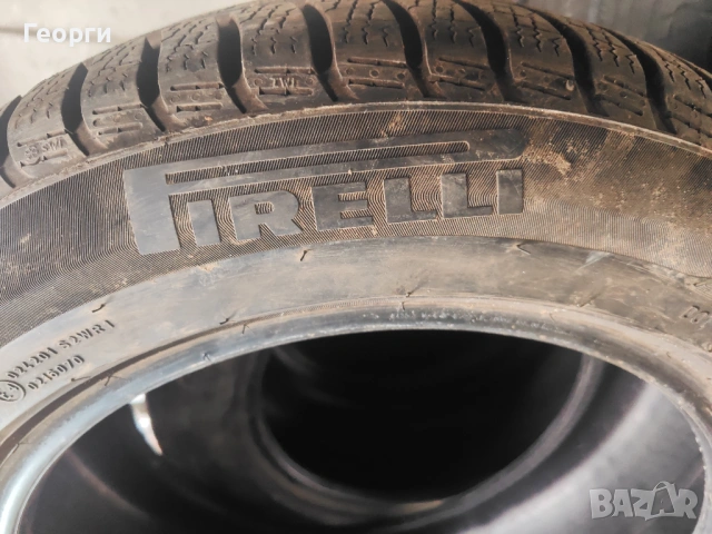 1бр.зимна гума 225/55/17 Pirelli, снимка 5 - Гуми и джанти - 54025349