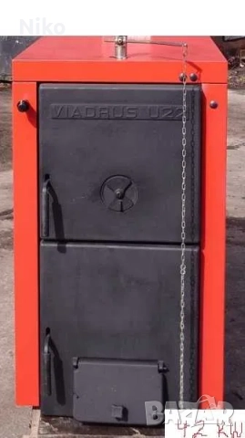 Чугунен котел на твърдо гориво Виадрус/Viadrus  Виадрус 42kw