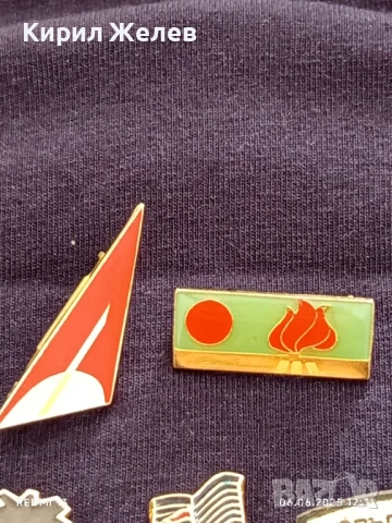 Лот значки 10 броя стари редки перфектно състояние от соца за КОЛЕКЦИЯ ДЕКОРАЦИЯ 13693, снимка 3 - Колекции - 50572532