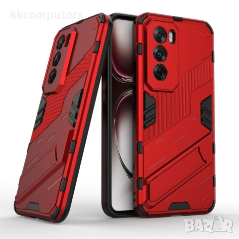 Oppo Reno12 Pro Punk Armor Удароустойчив Калъф и Протектор, снимка 3 - Калъфи, кейсове - 52674329