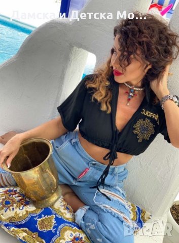 Топ My Glow Black Djofra , снимка 2 - Корсети, бюстиета, топове - 34038371