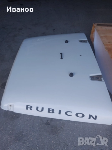 Jeep Wrangler Rubicon - преден оригинален капак-бял