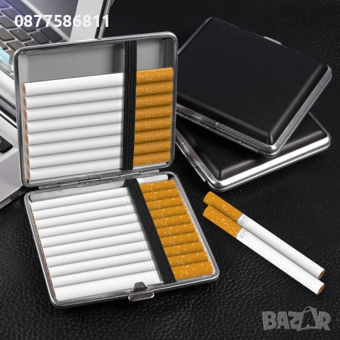 НОВА ЛУКСОЗНА ТАБАКЕРА ЗА ЦИГАРИ. КОЖЕНИ ТАБАКЕРИ ЗА ЦИГАРИ. TABAKERA TABAKERI ZA TZIGARI +, снимка 6 - Табакери - 51630424