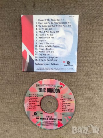 Продавам CD ERIC BURDON THE BEST OF BRITISH ROCK R2 71708, снимка 2 - CD дискове - 37478404