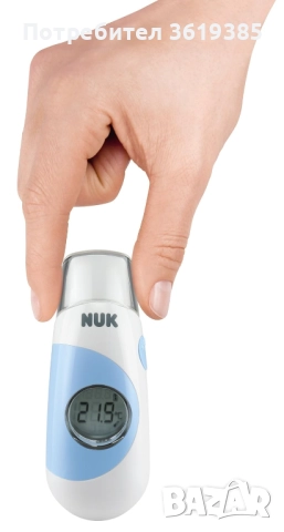 Дигитален термометър  NUK за ухо или чело 2 в 1 - НОВ, снимка 8 - Други - 52482215