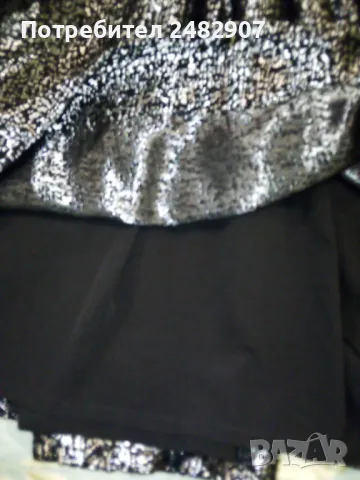 Сребриста бална рокля, снимка 8 - Рокли - 48944434