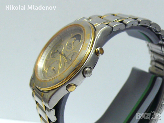 SEIKO СЕЙКО ХРОНОГРАФ КВАРЦ Мъжки ръчен часовник, работещ, снимка 3 - Мъжки - 53263725